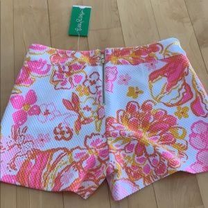 NWT Lilly Pulitzer Floral Shorts